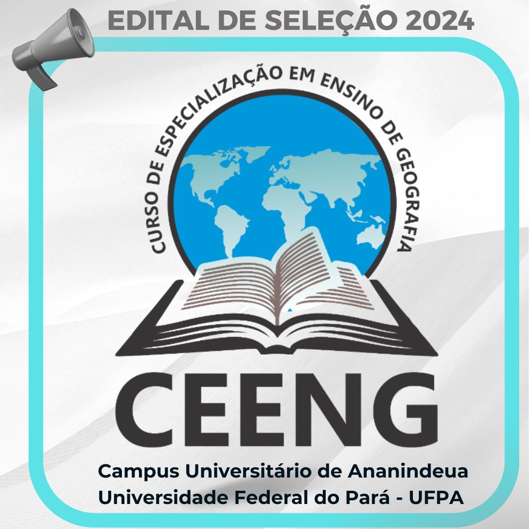 PROCESSO SELETIVO PARA O CURSO DE ESPECIALIZAÇÃO EM ENSINO DE GEOGRAFIA